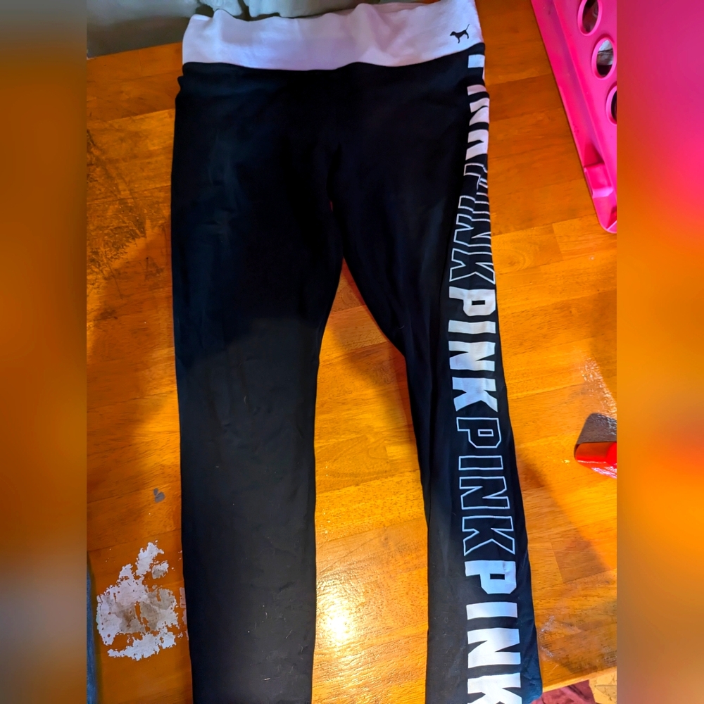 Pink leggings